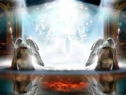 According to christian legends when Jesus Christ (Christianity) returns he will bring the final judgement and the golden age where he will reign forever and ever in...