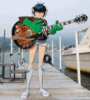 An extremely talented musician, Noodle (Gorillaz) possesses incredible creative ability in writing music...