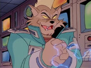 Hard Drive (S.W.A.T. Kats: The Radical Squadron) uses a specialized "surge coat" that grants him numerous electricity-based superpowers.