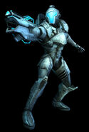 Phazon Enhancement Devices (Metroid Prime 3: Corruption) are weapons designed by the Galactic Federation to safely harness Phazon.