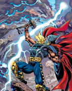 Thor Odinson (Marvel Comics) as the God of Thunder can create and manipulate thunderclouds as well as call down lightning.