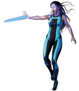 Psychic Mindtechs (Pathfinder) are innately tied to and communicating through electronic machinery and other technological objects, through which they can flow their psychic powers.