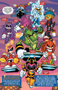 Robians (Archie's Sonic the Hedgeohg) were created by combining Dr. Eggman's Roboticizer with Dr. Wily's Robot Master technology.