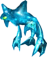 Chaos (Sonic the Hedgehog), in Chaos 4 transformation.