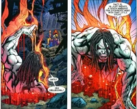 Lobo (DC Comics) Bloodheal.jpeg (88 KB) Lobo (DC Comics) possesses regenerative powers of such a level that he can recreate his entire body from nothing more than a puddle of his blood, as he is banned from Death.