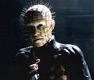 Pinhead (Hellraiser) is a Demonic Class Slasher, who tortures his victims through hellish means.