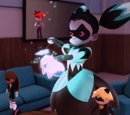 Puppeteer (Miraculous Ladybug) is able to possess anyone who's doll she possesses. Should the doll be of a purified supervillain, they regain their villain identity along with their powers.