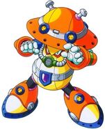 Split Mushroom (Mega Man X) possesses the ability known as Soul Body which allows him to create an energy duplicate to fight by his side.