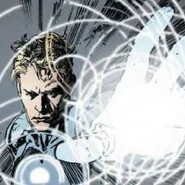 Havok (Marvel Comics) emits 'cosmic' energy.