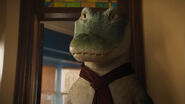 Lyle (Lyle, Lyle, Crocodile) is a Crocodile who can't talk but he can sing so good.