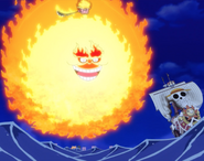 Prometheus (One Piece) is a Sun Homie of Big Mom's creation that allows her to control the weather alongside Zeus.