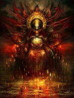 Mammon (Demonology) is the Prince of Greed that led the construction of many structures in Heaven and Hell, as well as the governor of all riches and fortune.