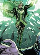 Polaris (Marvel Comics), daughter of Magneto, and the Mistress of Magnetism.
