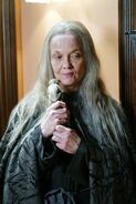 Although not using the title, The Crone (Charmed) is considered a Seer. She was a well respected advisor to powerful evil demons and a powerful demon herself.