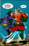 Joker (DC Comics), on top of being a dirty fighter who uses any means to win a fight...