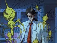 Kamiya Minoru (Yu Yu Hakusho) could create lethal viruses from his own body's chemicals and implants them into demonic insects for injection.