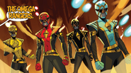 Omega Rangers (Mighty Morphin Power Rangers Boom! Comics)