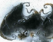 Tenebrous (Dungeons & Dragons) is the undead God once known as Orcus, who despite his supposedly weakened status, actually ended up possessing a power greater than the greatest of Gods and Primordials.