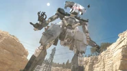 Tretij Rebenok/Psycho Mantis (Metal Gear series) psychically controlling Metal Gear Sahelanthropus.