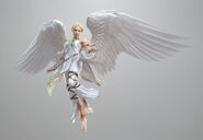 Angel (Tekken) a mysterious angelic being that awakened from Kazuya Mishima that is directly opposed to evil such as the Devil Gene and Ogre.