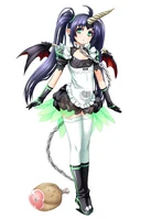 Beelzebub (Seven Mortal Sins) is the Demon King of Gluttony, despite her petite figure all she thinks about is food.