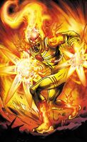 Jason Rusch/Firestorm (DC Comics) as a Firestorm can manipulate matter to a vast degree...