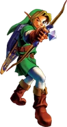 Link (Legend of Zelda) Bow.png (561 KB) Link (The Legend of Zelda) has displayed great proficiency and accuracy with the bow and arrow, as well as using fire, ice, and light magic to increase the damage of his arrows...