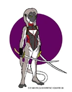 Eve Mahn (Extinctioners), a humanimalian vervet monkey.