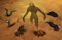 Symbionts (Eberron) are living pieces of technology created by the Daelkyr, and can be grown from their bodies.