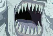 Shark Fishmen like Hody Jones (One Piece) can remove their teeth and quickly have them replaced. Each replaced tooth is stronger than the one before.