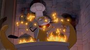 Chef Bouche (Beauty and the Beast) is the personal royal chef of Prince Adam, making various culinary masterpieces even after being cursed into a stove.