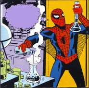 Peter Parker/Spider-Man (Marvel Comics) is a master scientist with expertise in mechanics, robotics, engineering, and chemistry.