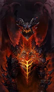 2597824-deathwing cataclysm.jpg (133 KB) Deathwing (World of Warcraft), formerly known as Neltharion, was empowered by the titan Khaz'goroth with the esoteric power to control earthly domains and deep places of the world.
