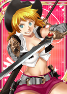 This Devil Hunter (Valkyrie Crusade) hunts devils that bewilder people.