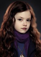 Renesmee Cullen.jpg (30 KB) As a human-vampire hybrid, Renesmee Cullen (Twilight) has a beating heart that pumps blood in her system, making her independent of blood.
