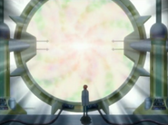 Christopher Thorndyke (Sonic X), active a portal to Sonic's homeworld whitch is a alternate reality version of Earth.