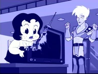 Tooteatingtv.jpg (34 KB) Toot Braunstein (Drawn Together) eating a TV set.