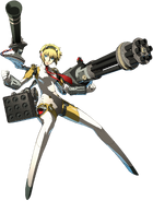 Aigis (Persona) is an Anti-Shadow Suppression weapon, an android created to oppose the powers of Shadows and destroy them.