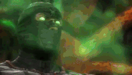 Ermac (Mortal Kombat) has devasting telekinesis as his main power.