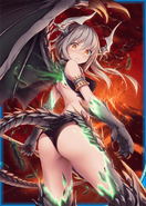 Fallen Angel (Valkyrie Crusade) is both a fallen angel and a dragon-Like demon, making her a nephalem.