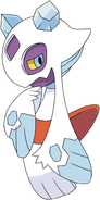 Froslass (Pokemon) is elegant and demure, but still creepy and mischievous like other Ghost type Pokemon.