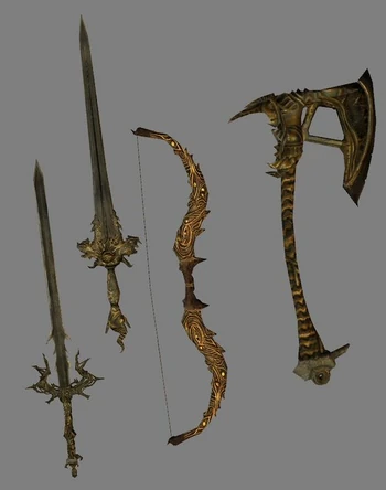 Madness Weapons The Elder Scrolls IV Shivering Isles