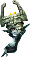 Midna (The Legend of Zelda) can hide in Link's shadow, which also shields her from the light.