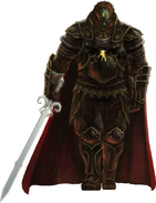 TPHD Ganondorf Artwork.png (326 KB) As the incarnation of demon lord Demise's malice and rage/hatred, Ganondorf/Ganon (The Legend of Zelda) will be reborn repeatedly, locked in a cycle of eternal conflict with the Goddess (Princess Zelda) and the Hero (Link).
