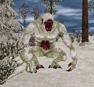 The Yeti (Carnivores Ice Age) is Extremely Dangerous to hunt and will eat anything it sees, hears, or smells.