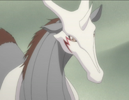 Emilou Apacci (Bleach) as a deer-like Hollow before she became an Arrancar...