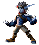 Jak (Jak and Daxter) is able to become invincible for the duration of his transformations into Dark Jak.