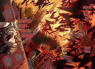 Through his Blood Demon Art, Kaigaku (Kimetsu no Yaiba) can generate and manipulate powerful black lightning.