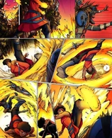 Gado's (Mask of the Orisha) Ashe affinity is Energy. As a result, he can generate & manipulate fire.