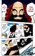 Ichibē Hyōsube (Bleach) cuts Yhwach's arm's name.jpg (262 KB) ...and through his Zanpakutō - Ichimonji, Ichibē can sever the names of anything, reducing its capabilities, like halving the power of Yhwach's arm by slicing the name of his arm in half (Arm -> A), and manifest the power behind a word's meaning...